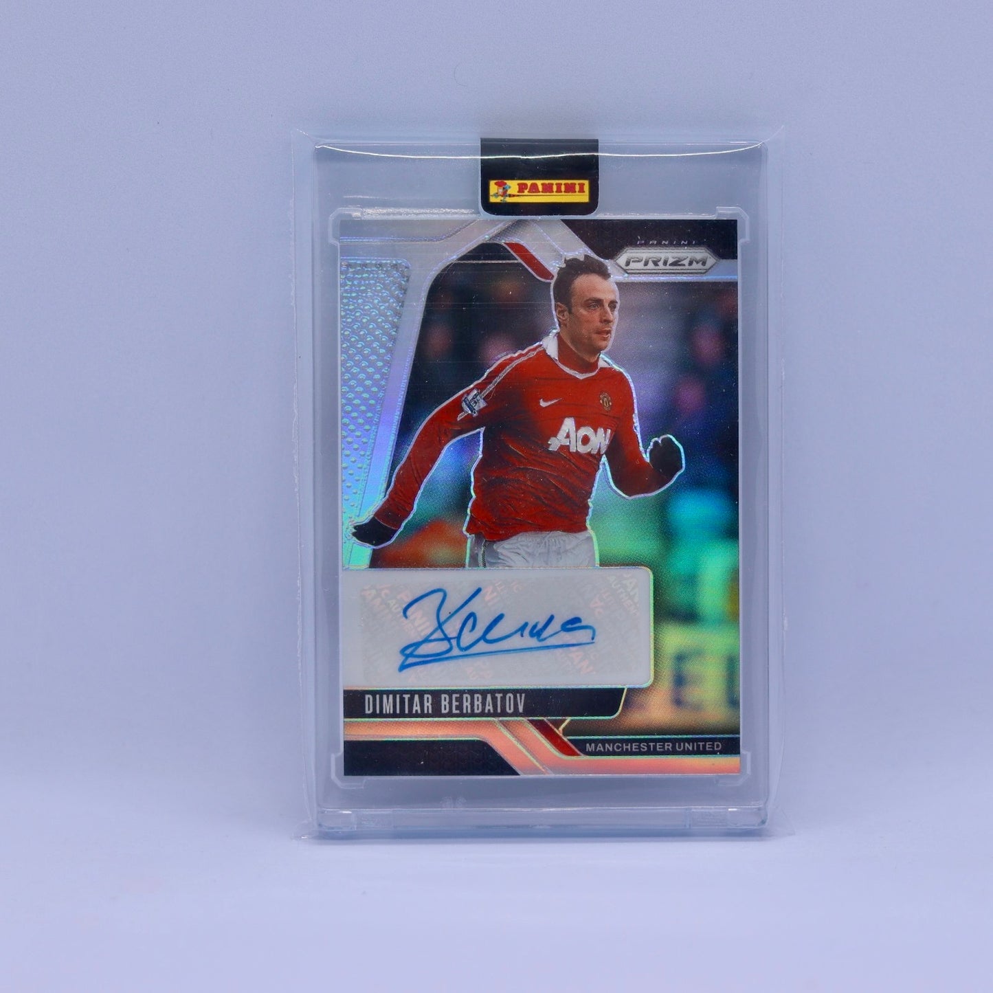 Dimitar Berbatov (90/99) Panini EPL Prizm 2024/2025 SP Auto