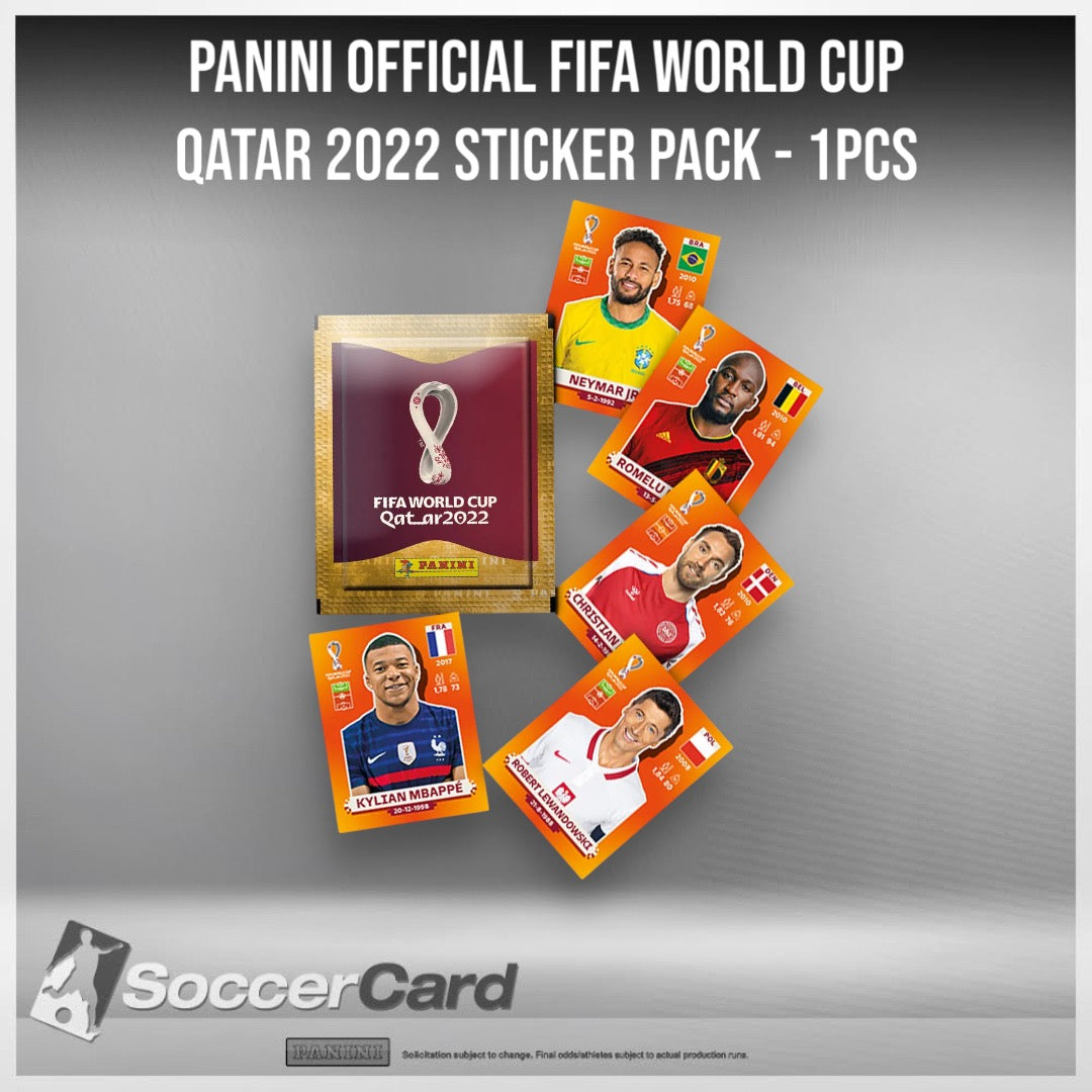 Panini Official FIFA World Cup Qatar 2022 Sticker Pack - 1 pcs