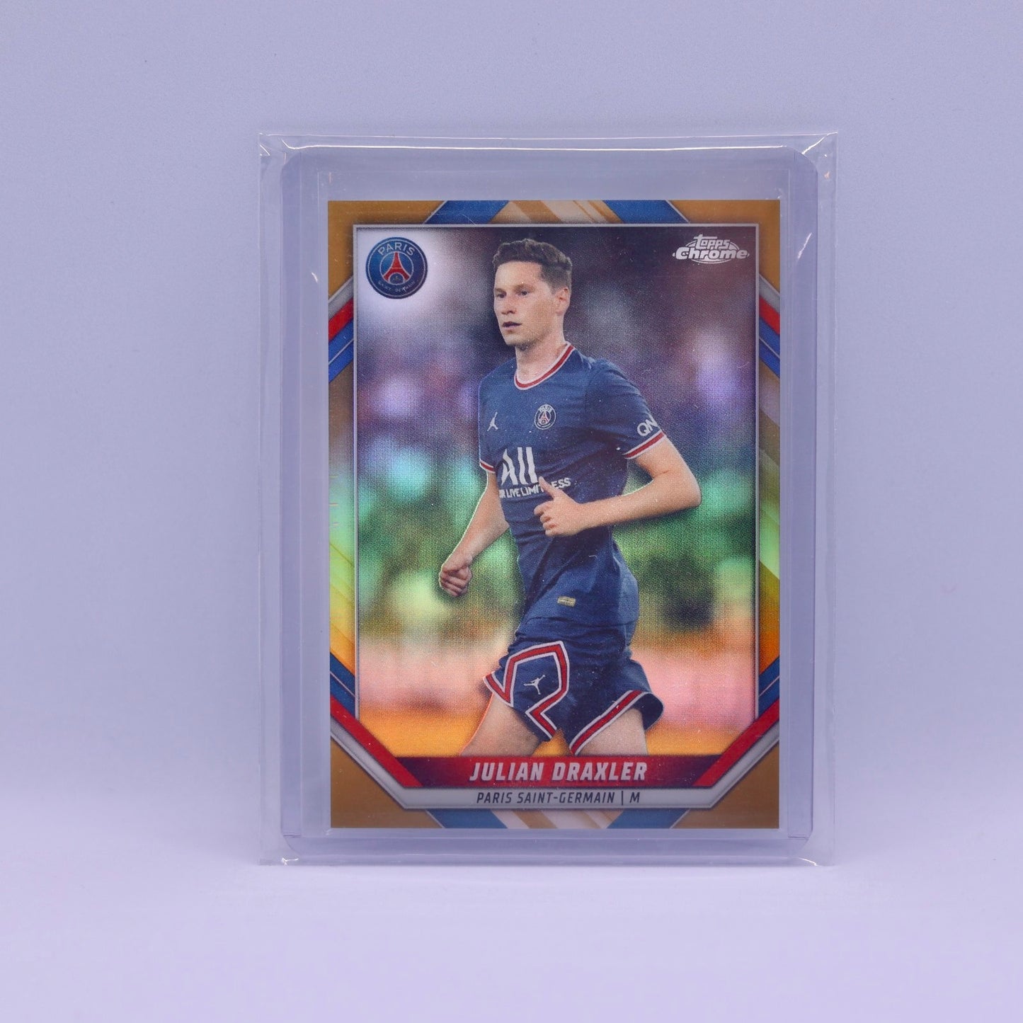 Julian Draxler (06/10) Topps Chrome 2021 Gold Refractor