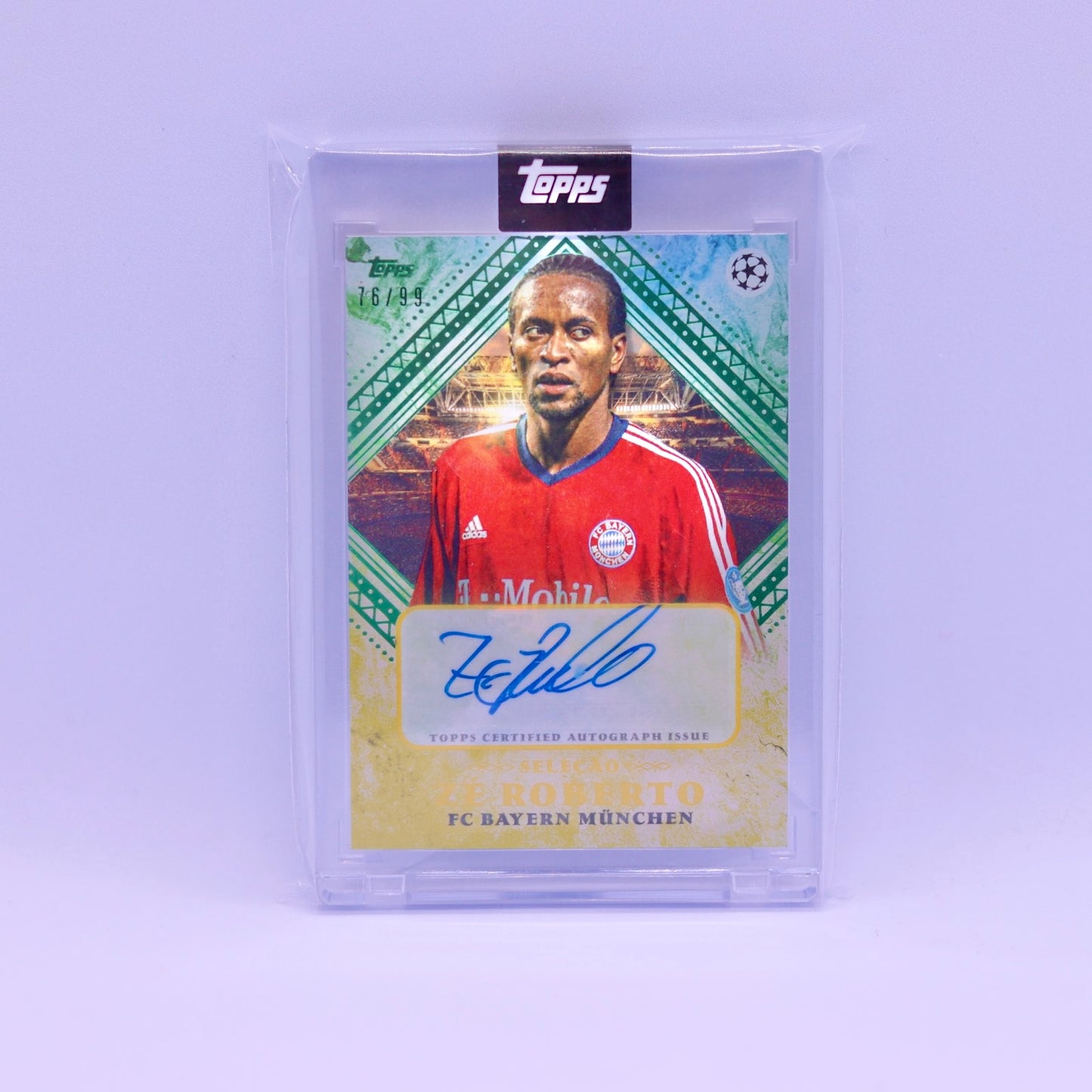 ZE ROBERTO (76/99) Topps Selecao Brazil 2024 Auto