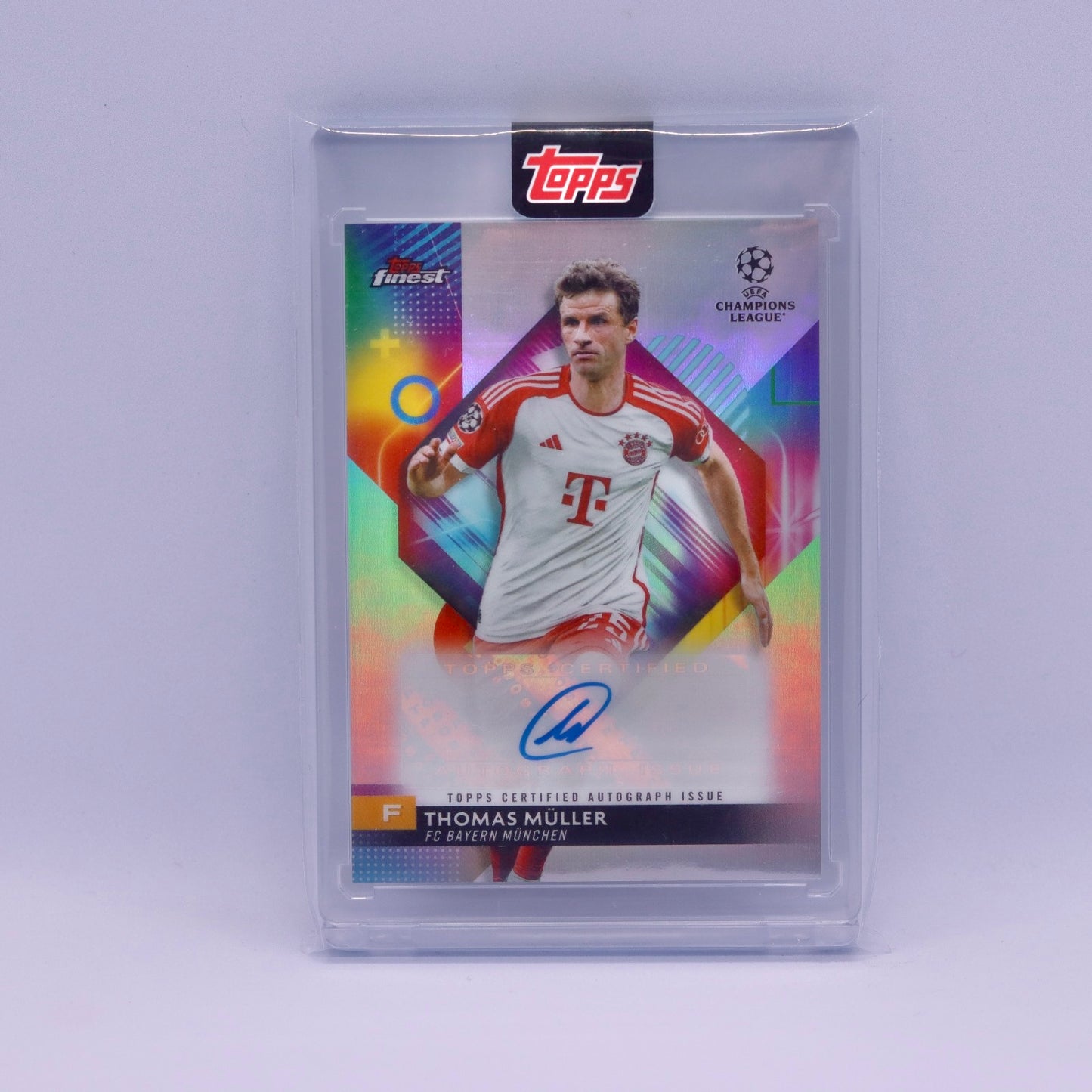 Thomas Muller Topps Finest 2023/2024 Auto