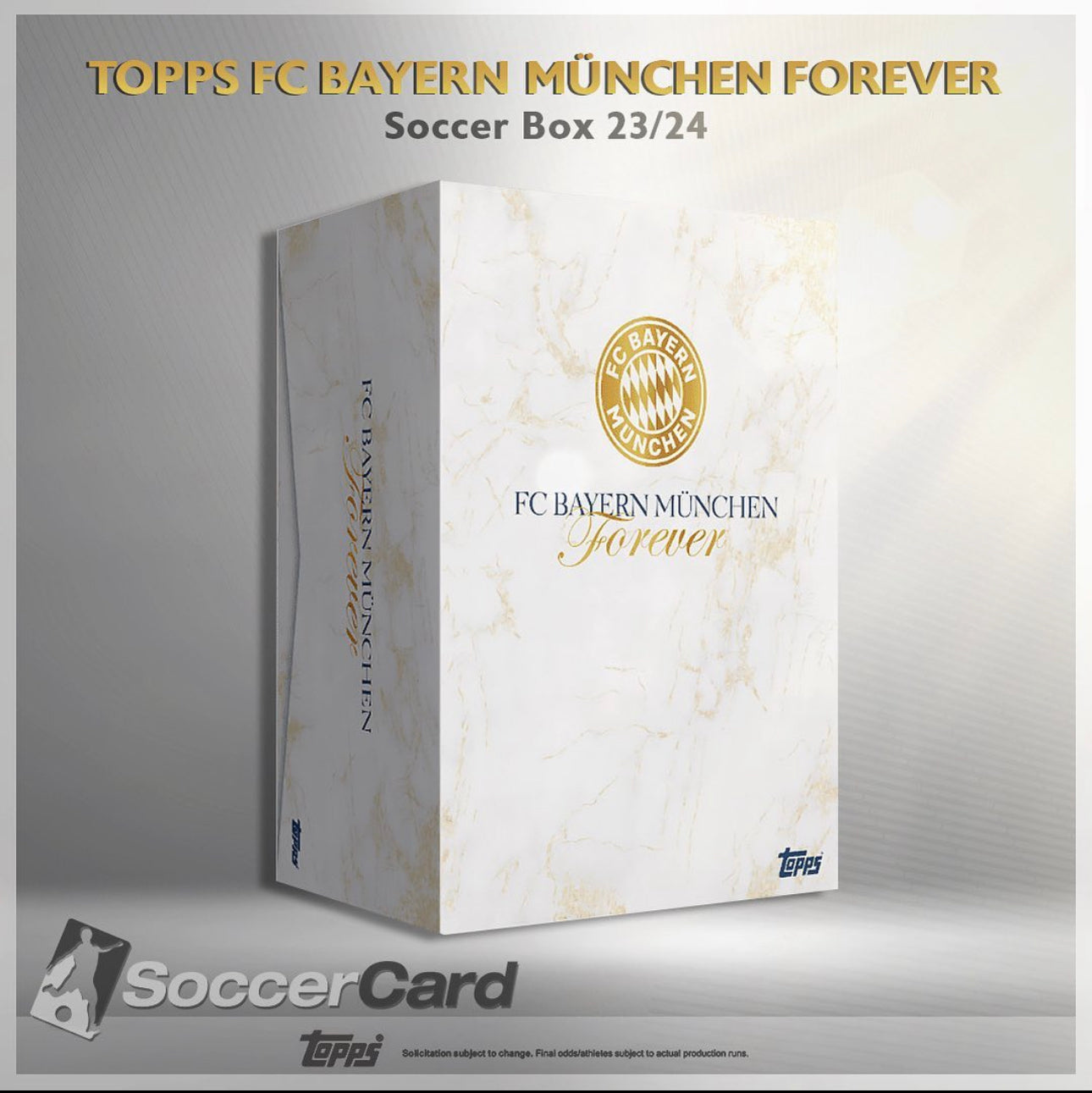 صندوق كرة القدم TOPPS FCBAYERN MÜNCHEN FOREVER 2023/2024