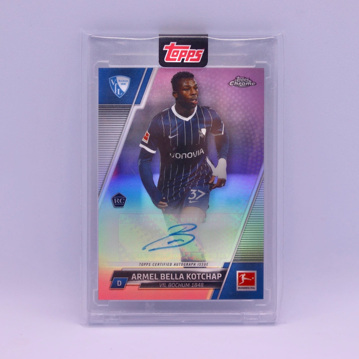 Armel Bella Kotchap (11/75) Topps Bundesliga Chrome Rookie Auto