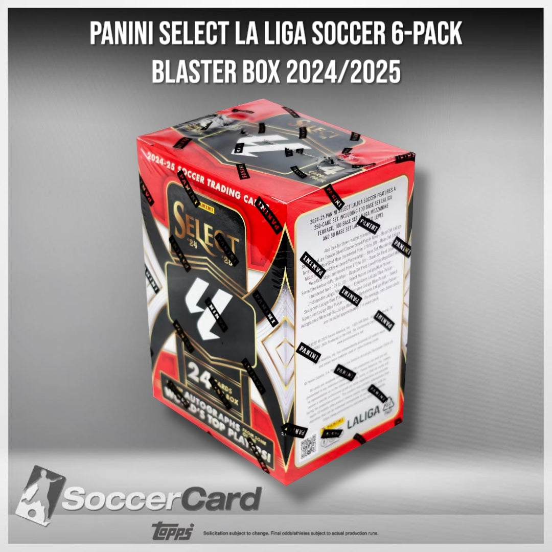 Panini Select La Liga Soccer 6-Pack Blaster Box 2024/2025