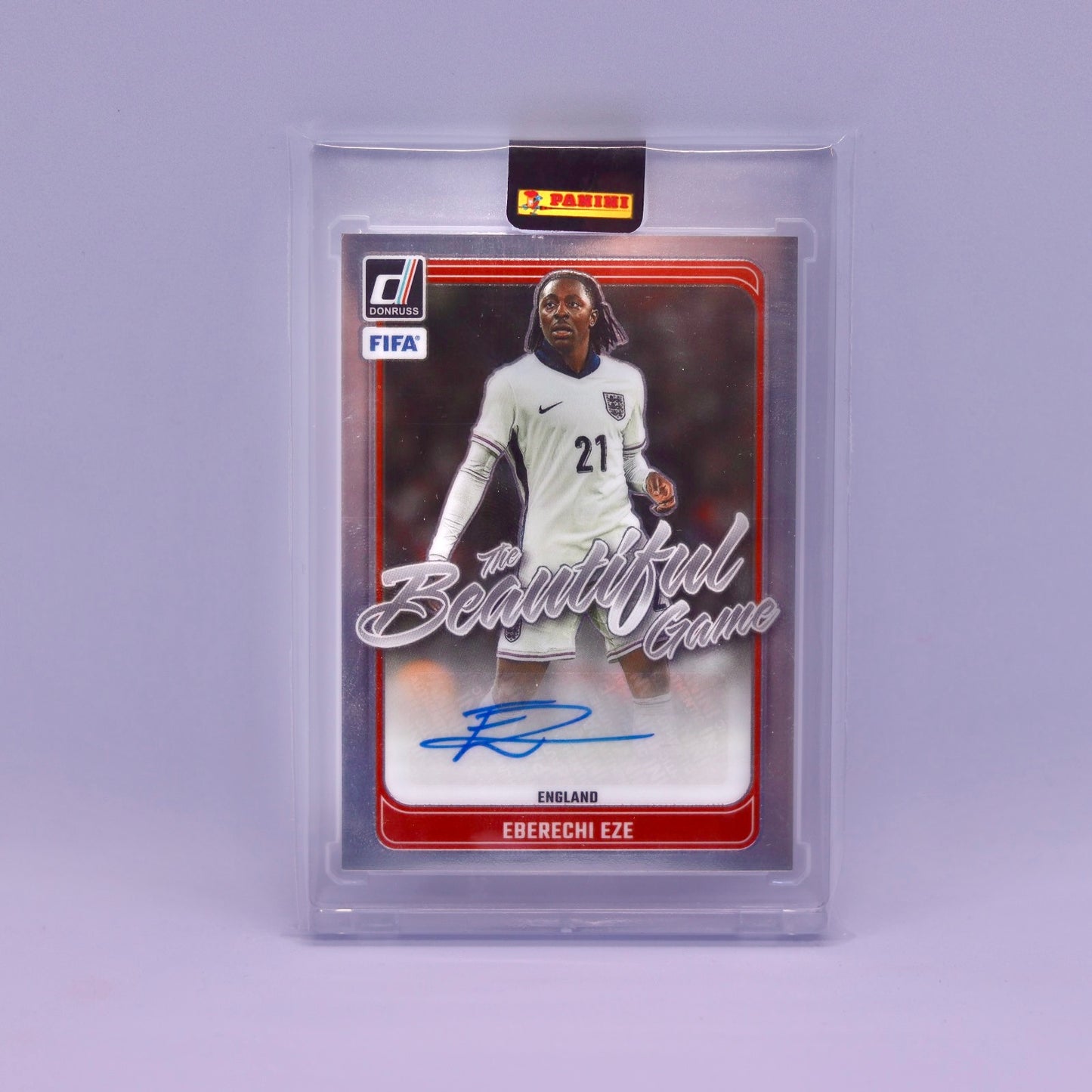 Eberechi Eze Panini Donruss 2024/2025 The Beautiful Game Auto
