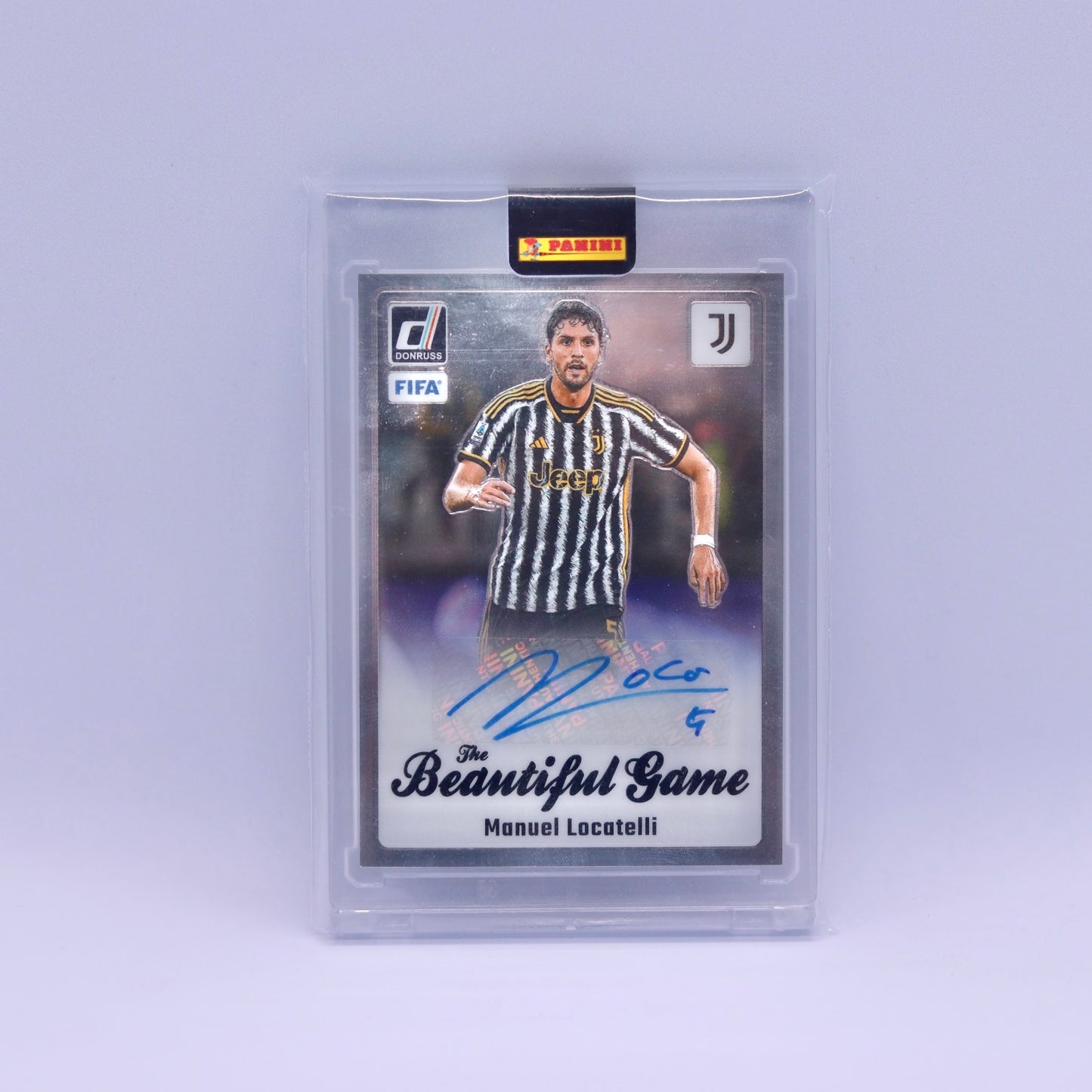 Manuel Locatelli Panini Donruss 2023/2024 The Beautiful Game Auto