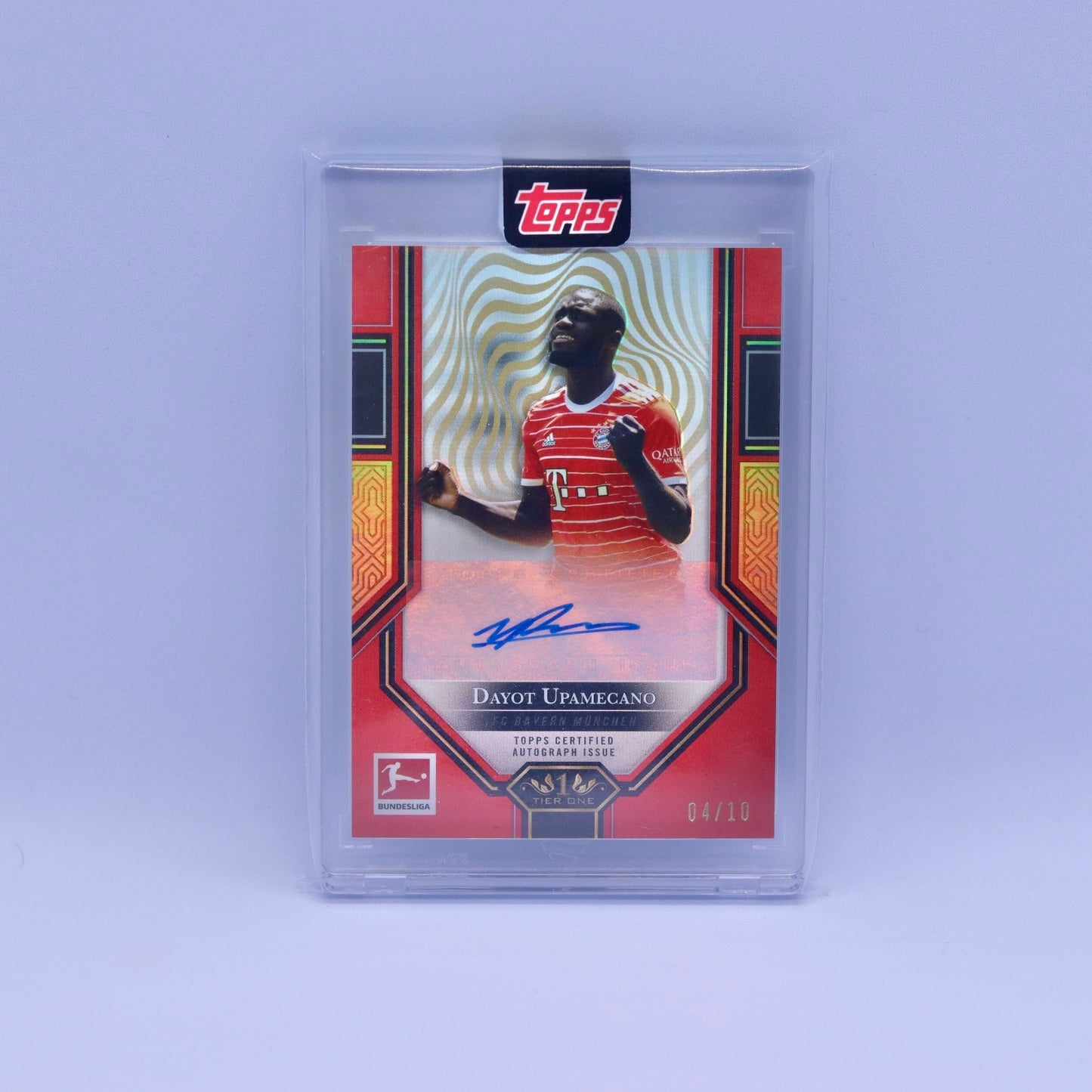 Dayot Upamecano (4/10) Topps Bundesliga Tier One Auto