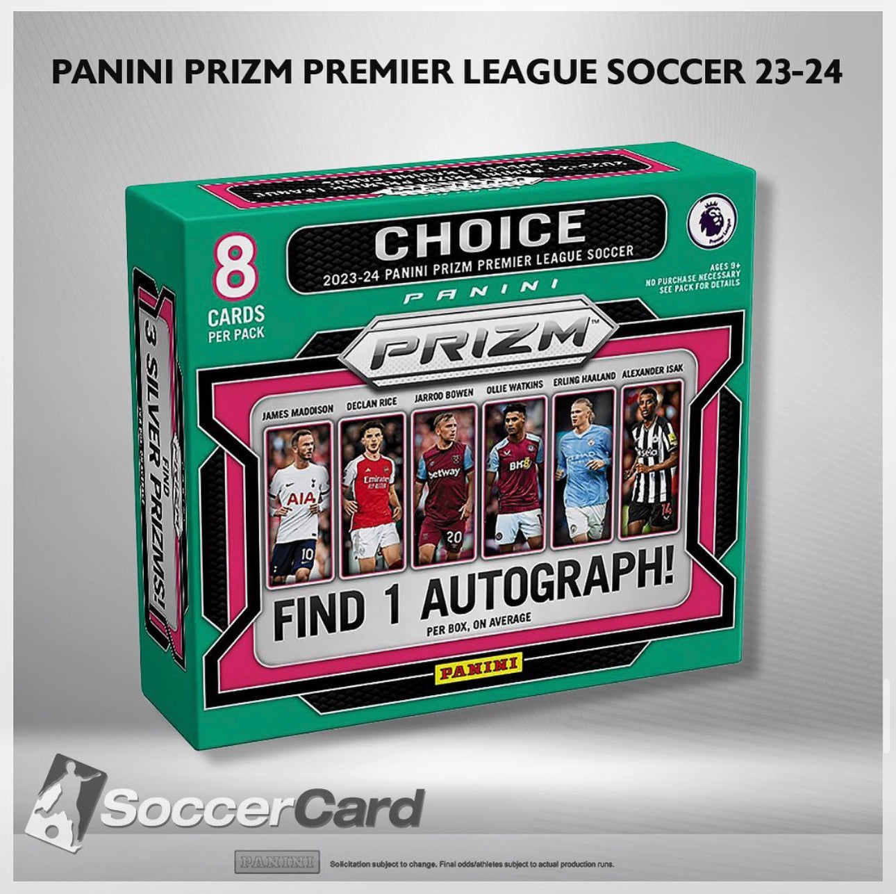 Panini Prizm Premier League Soccer 2023/2024