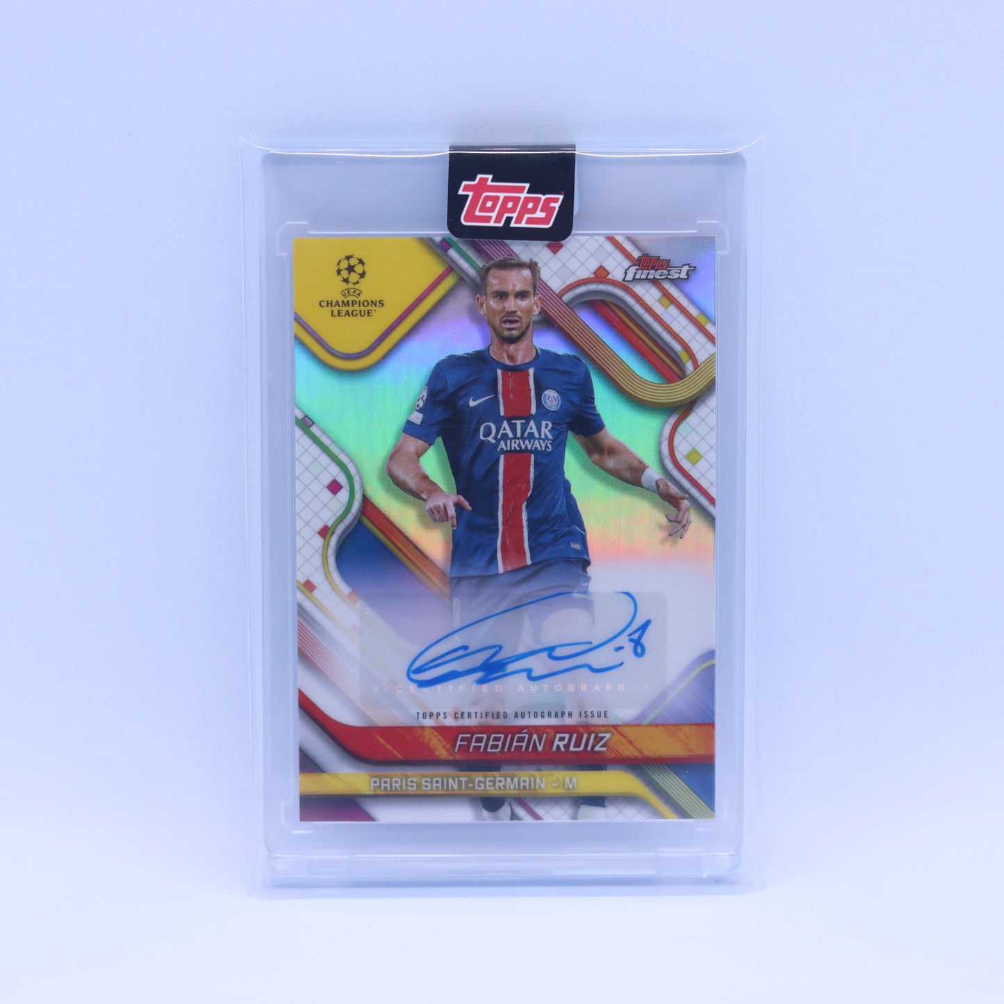 Fabian Ruiz Topps Finest 2024/2025 Auto