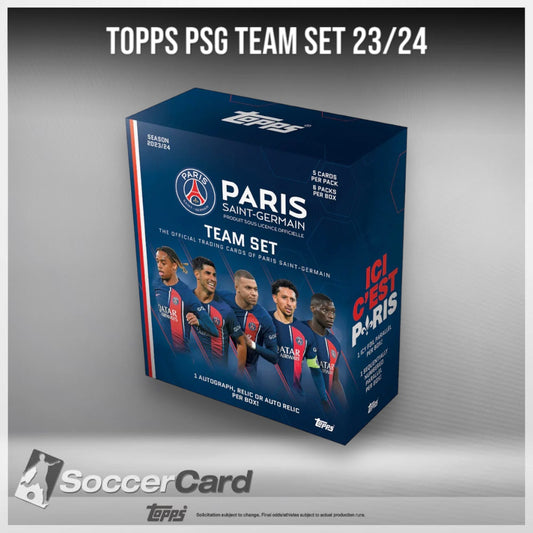 Topps PSG Team Set 2023/2024