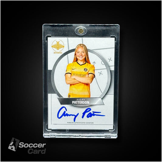 Avery Patterson Parkside NWSL 2024 On Card Auto