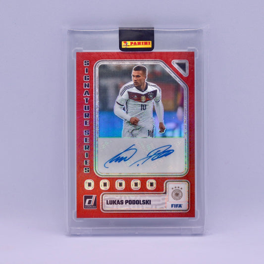 Lukas Podolski (31/49) Panini Donruss 2023/2024 Auto