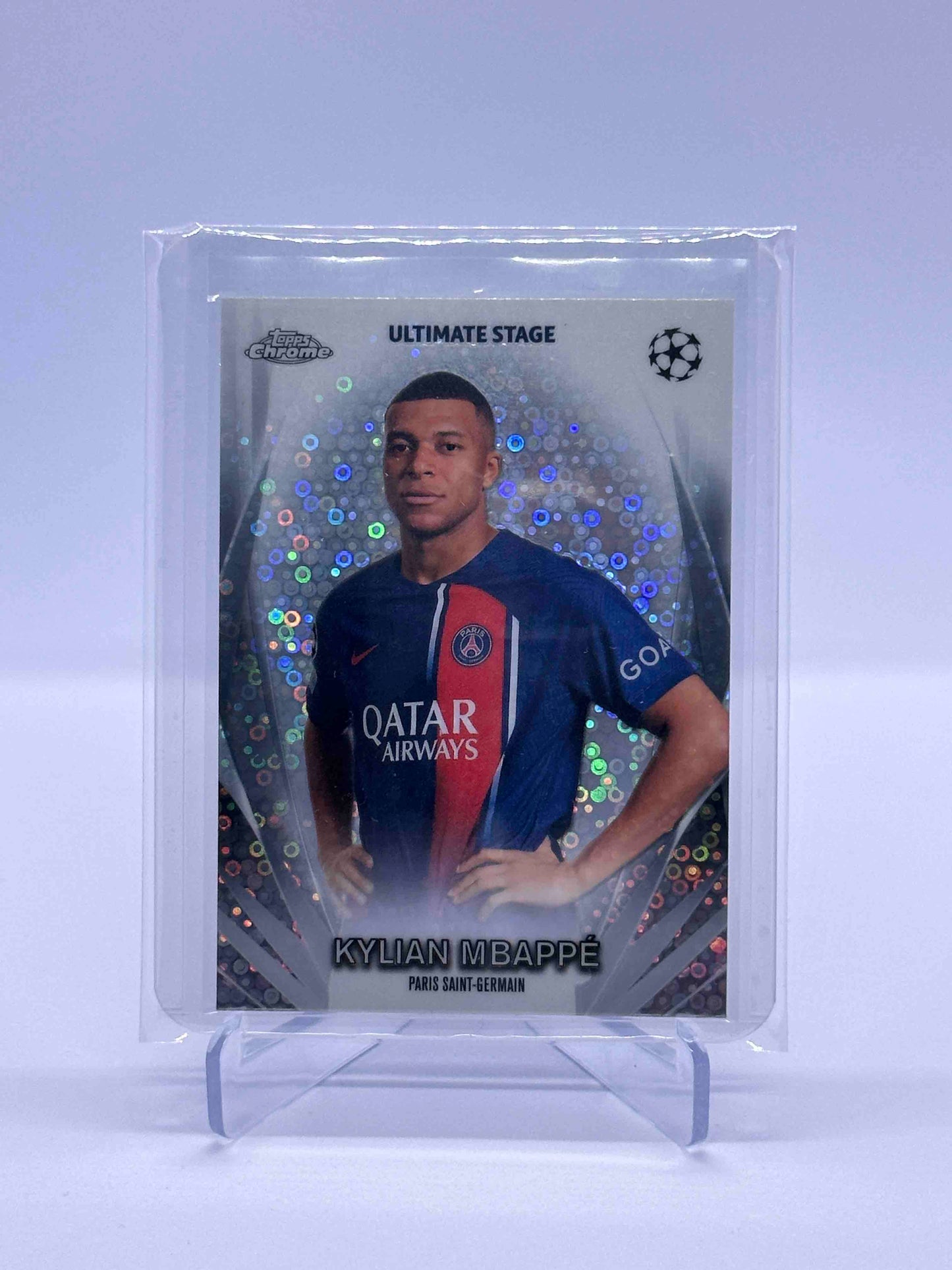 Kylian Mbappe Topps Ultimate Stage