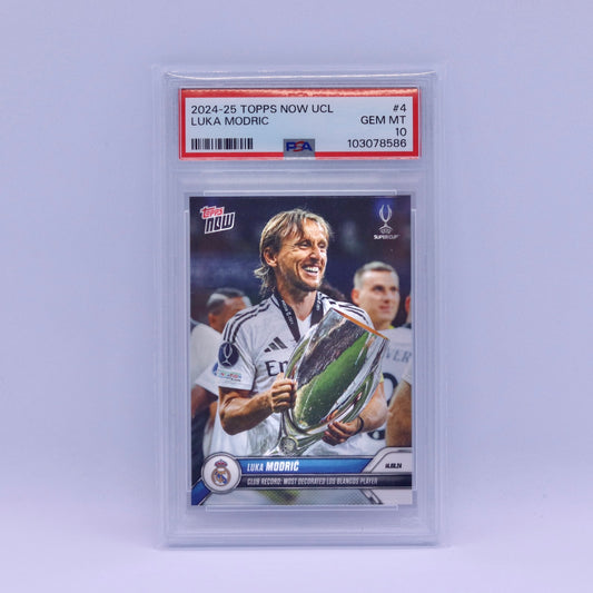 Luka Modric Topps Now PSA 10