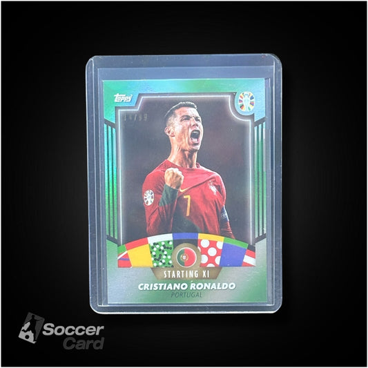 Cristiano Ronaldo (14/99) Topps Jose Mourinho EURO 2024