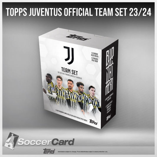 Topps Juventus Official Team Set 2023/2024