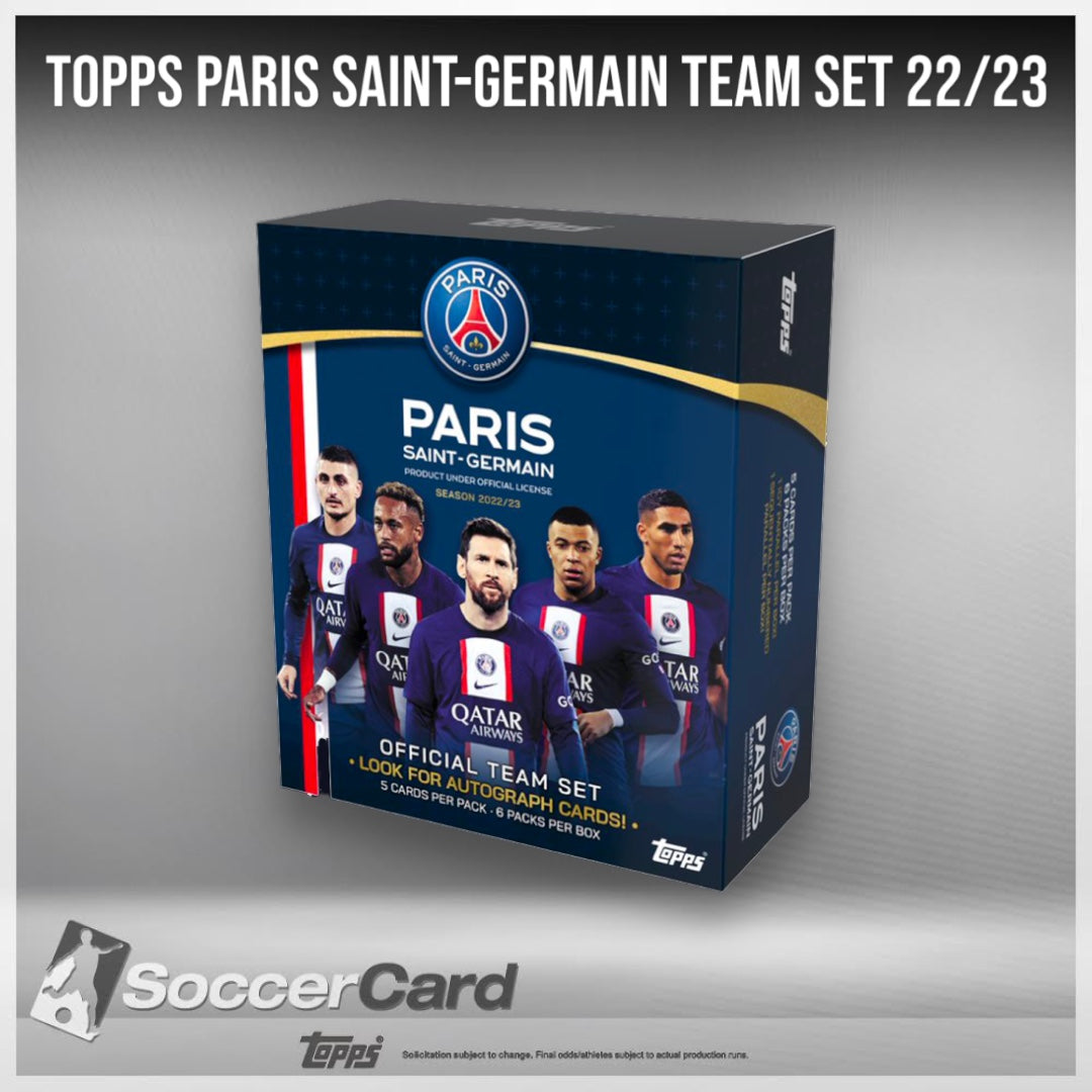 Topps Paris Saint-Germain Team Set 2022/2023