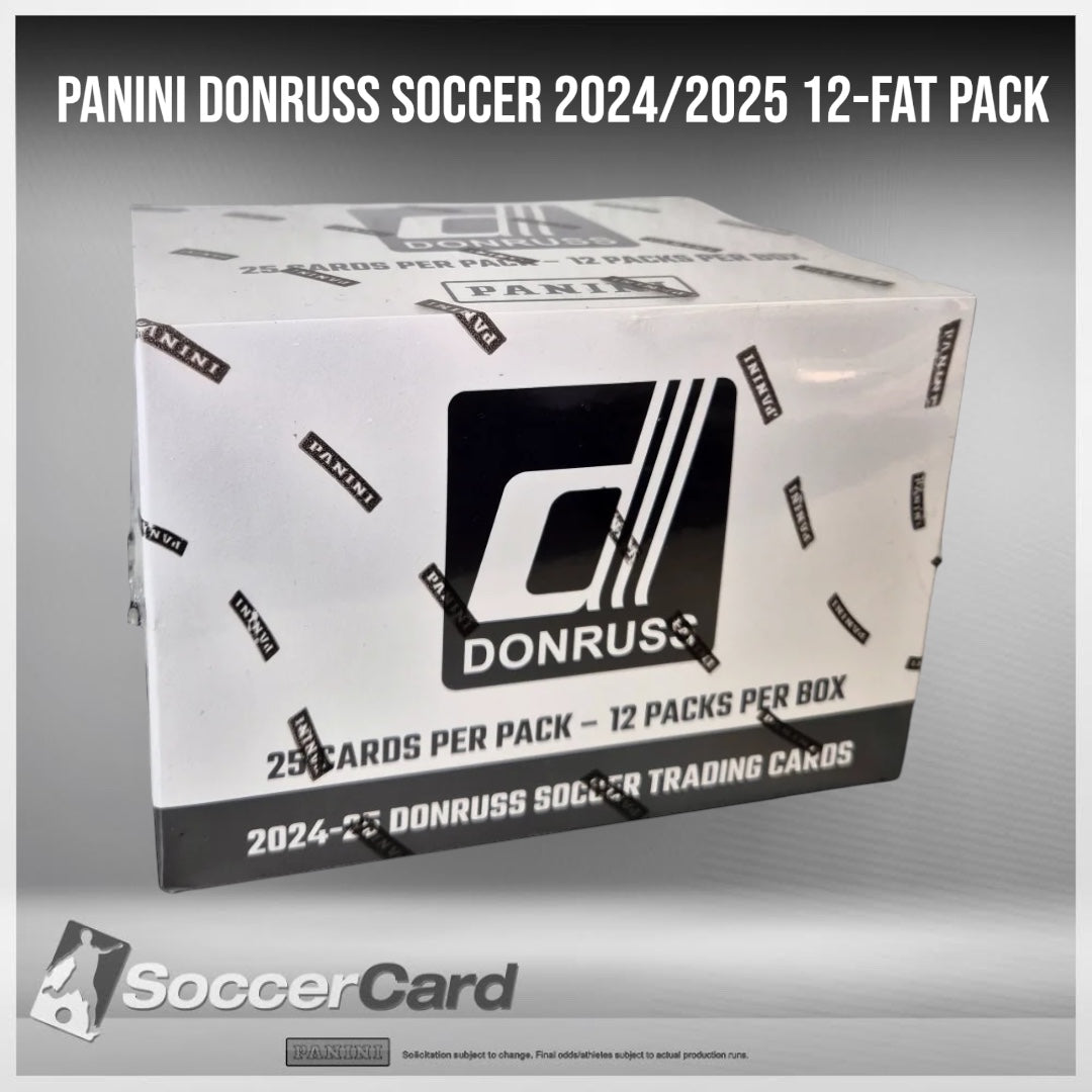 Panini Donruss Soccer 2024/2025 12-Fat Pack Box