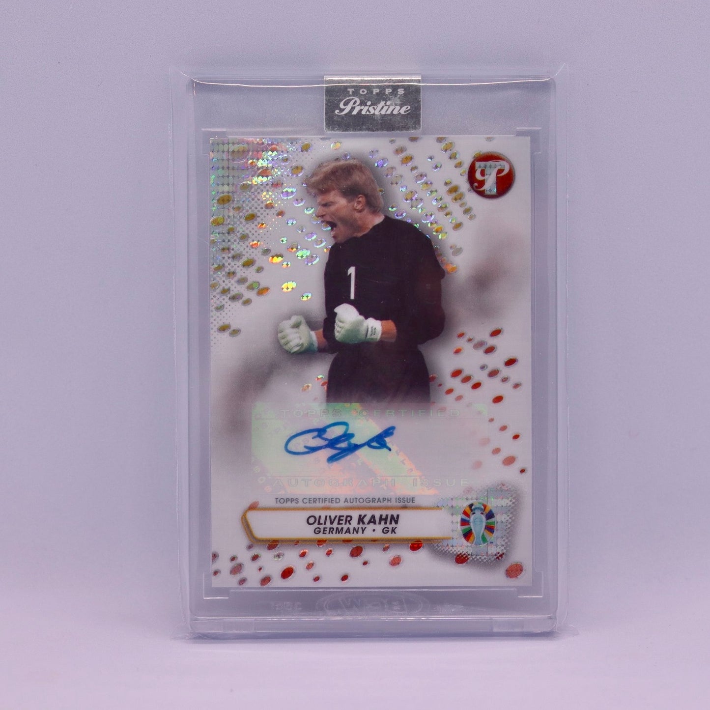 Oliver Kahn Topps Pristine Road To Euro 2024 Auto