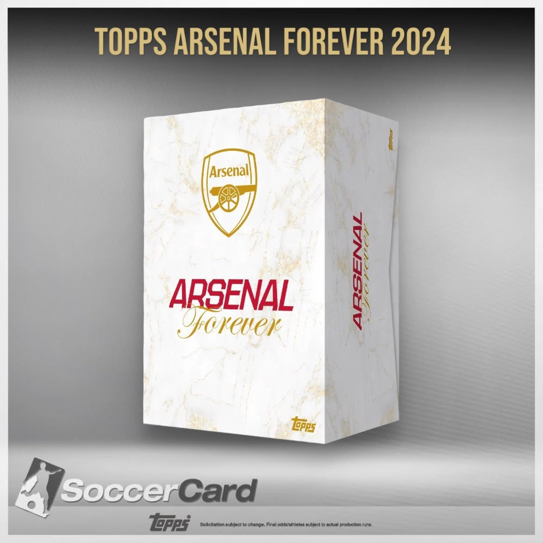 صندوق كرة القدم TOPPS Arsenal FOREVER 2023/2024 