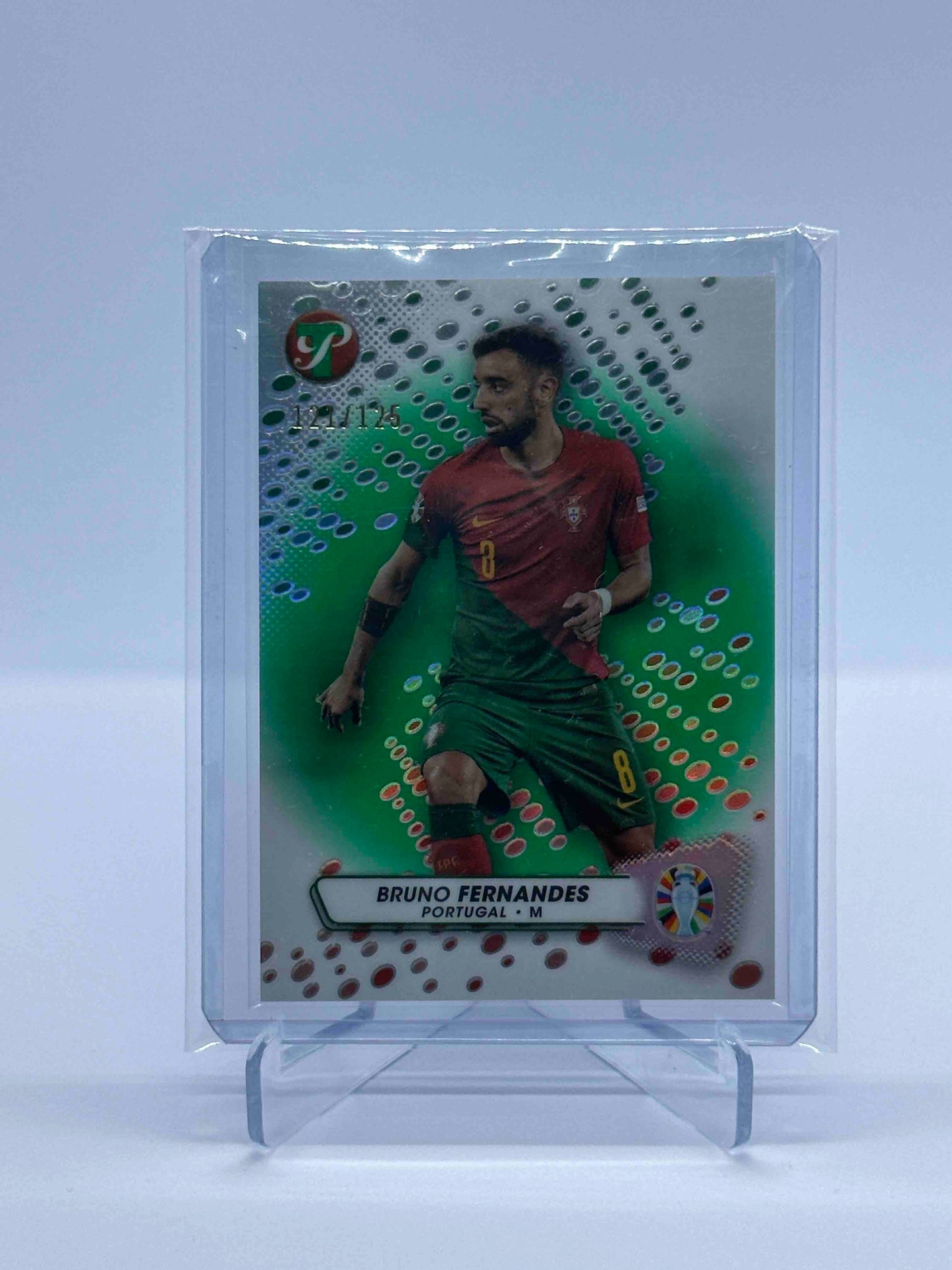 Bruno Fernandes /125 Topps Pristine Euro 2024