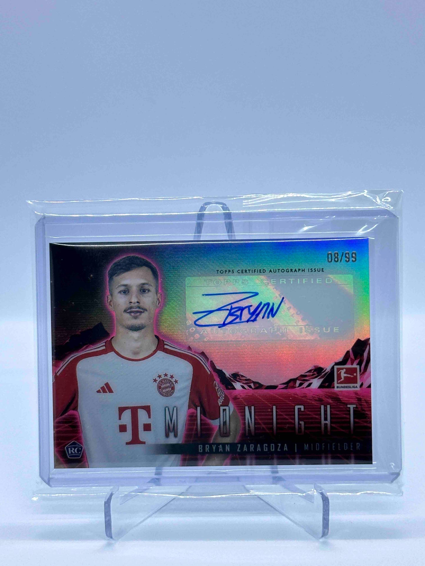 Bryan Zaragoza /99 Topps Bundesliga Midnight