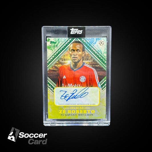 ZE ROBERTO (76/99) Topps Selecao Brazil 2024 Auto