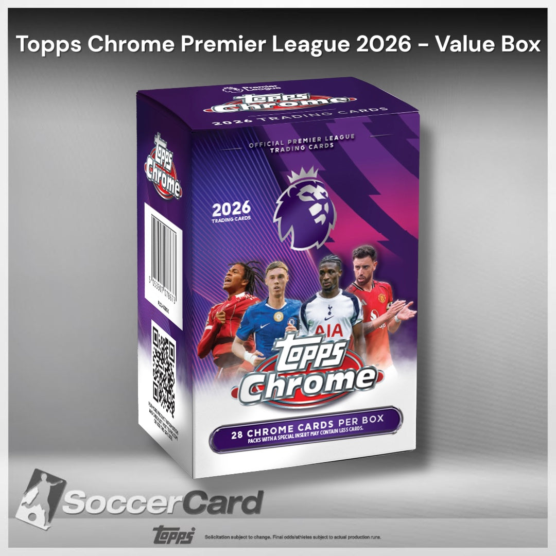 Topps Chrome Premier League 2026 - Value Box