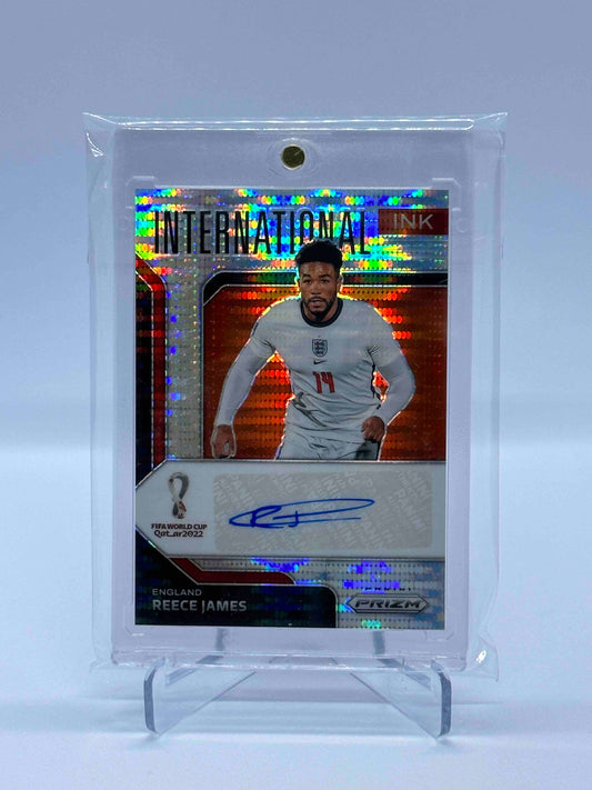 Reece James International Ink Panini Prizm Qatar 2022