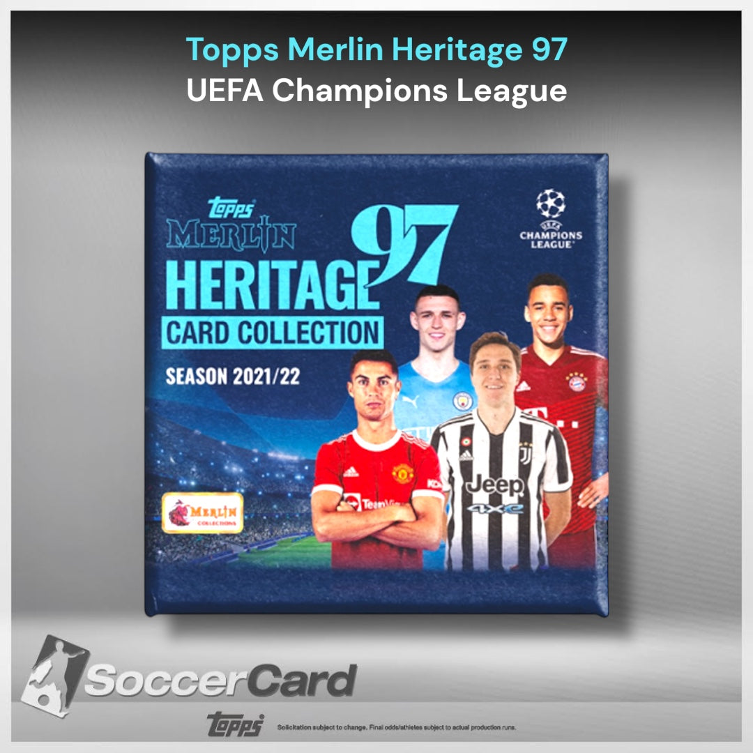 Topps Merlin Heritage 97 UEFA Champions League 2021/2022