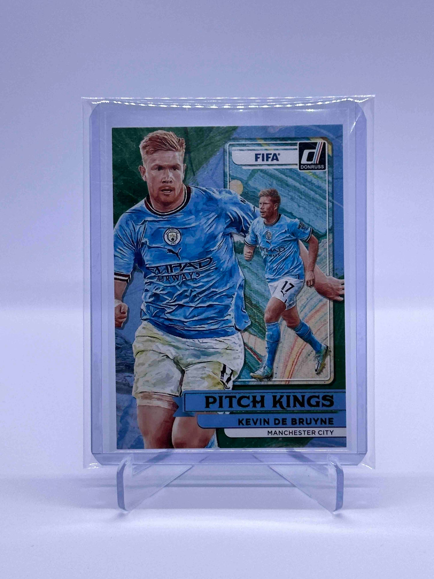 Kevin De Bruyne Panini Donruss Pitch Kings Green Parallel