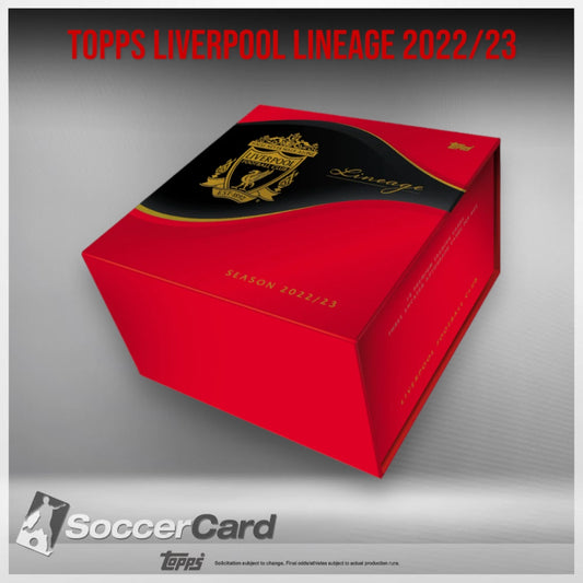 تشكيلة فريق ليفربول TOPPS 2022/2023 