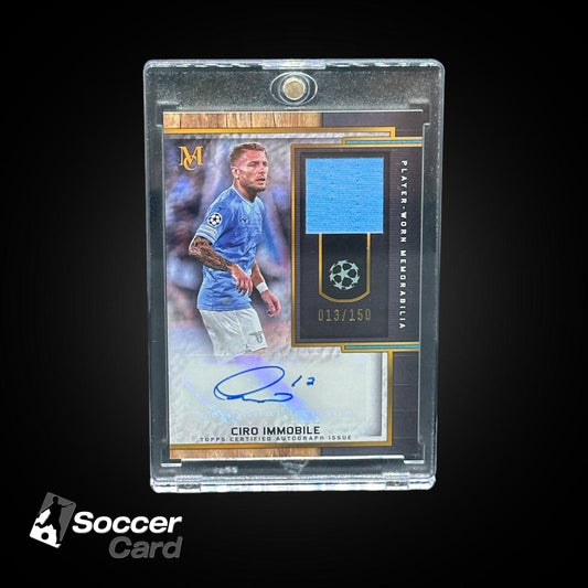 Ciro Immobile (013/150) Topps Museum UCL Relic Auto