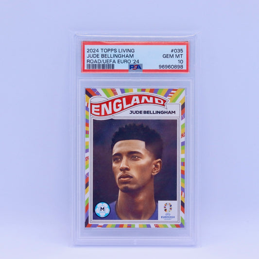 Jude Bellingham Topps Living Road PSA 10