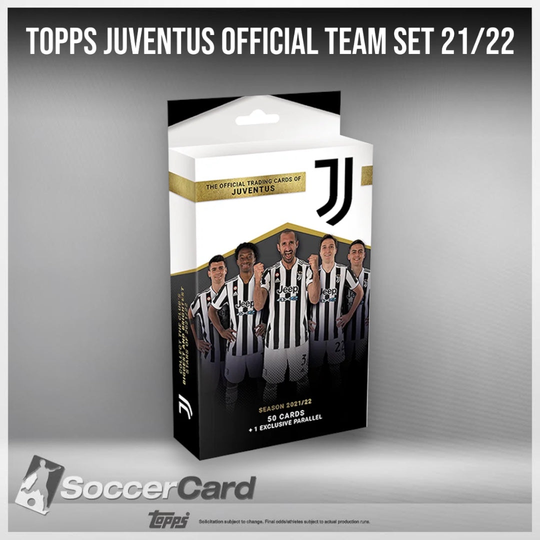 Topps Juventus Official Team Set 2021/2022