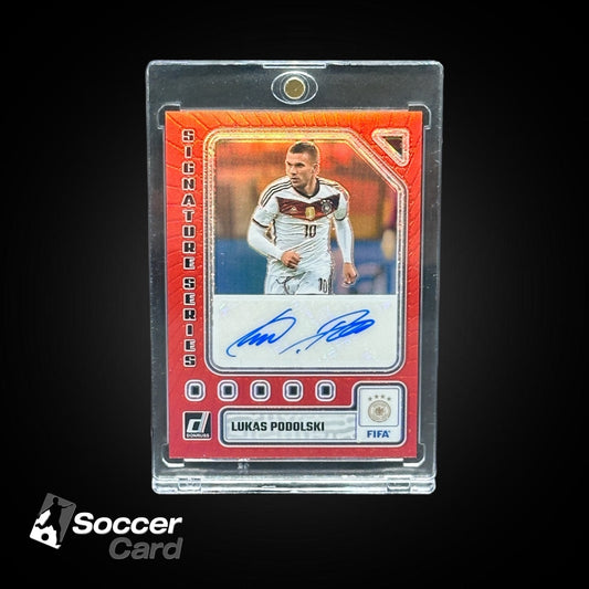 Lukas Podolski (31/49) Panini Donruss 2023/2024 Auto