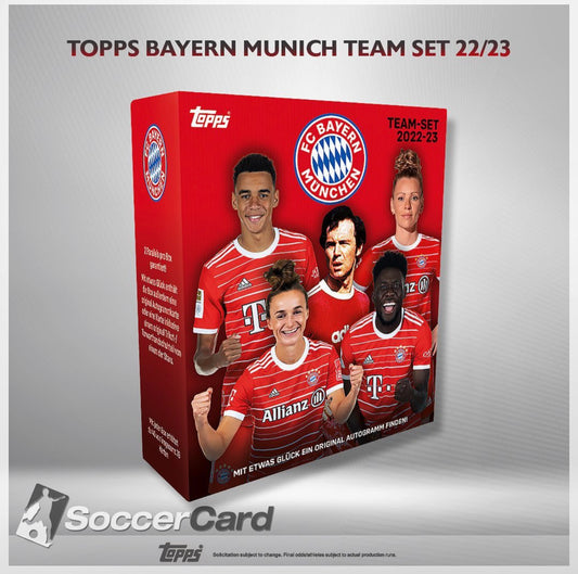 Topps Bayern Munich Team Set 2022/2023