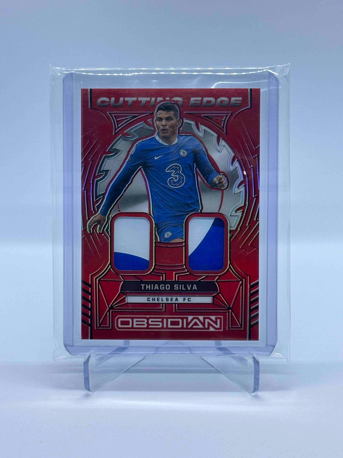 Thiago Silva /8 Panini Obsidian Cutter Edge Relic