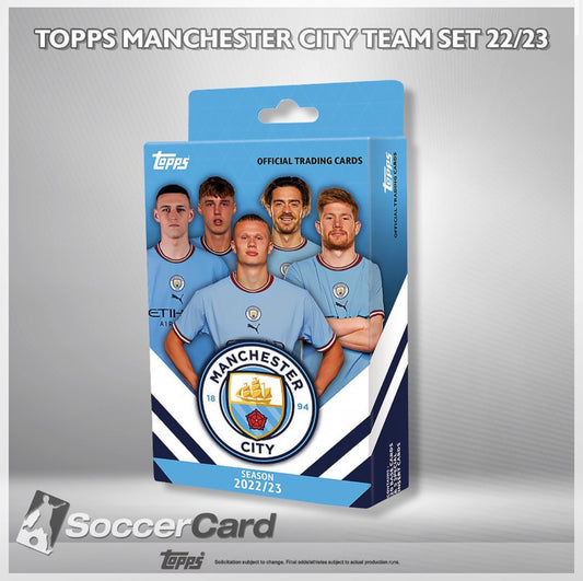 Topps Manchester City Team Set 2022/2023