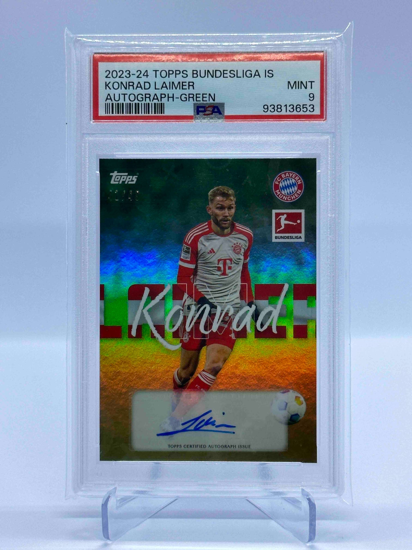 Konrad Laimer /49 Topps Bundesliga 2023/2024