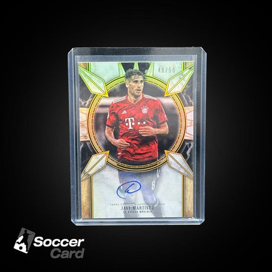 Javi Martinez (48/50) Topps Champions League Museum 2018/2019 Auto