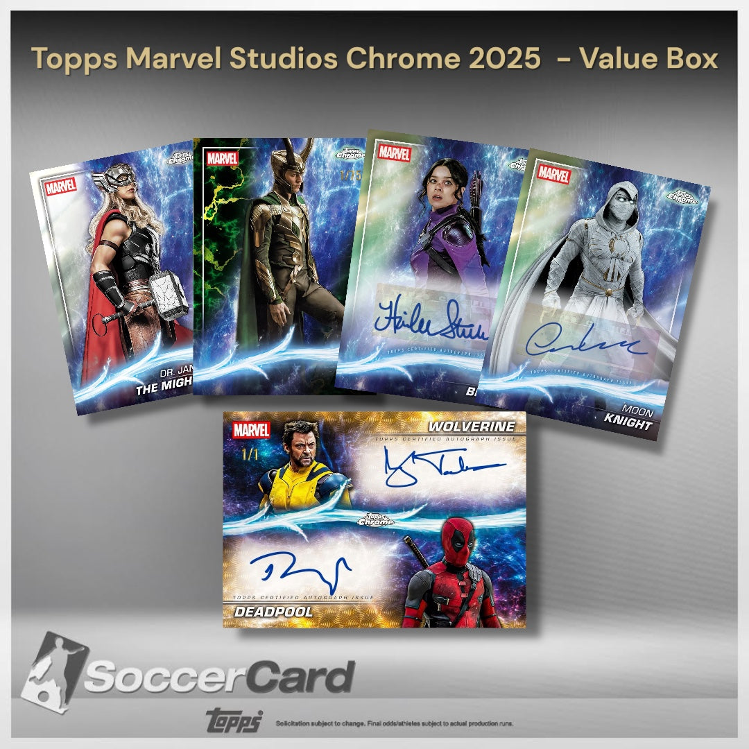 Topps Marvel Studios Chrome2025 - Value Box