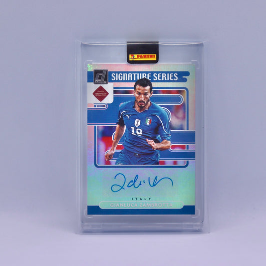 Gianluca Zambrotta Panini Donruss 2021/2022 Signature Series