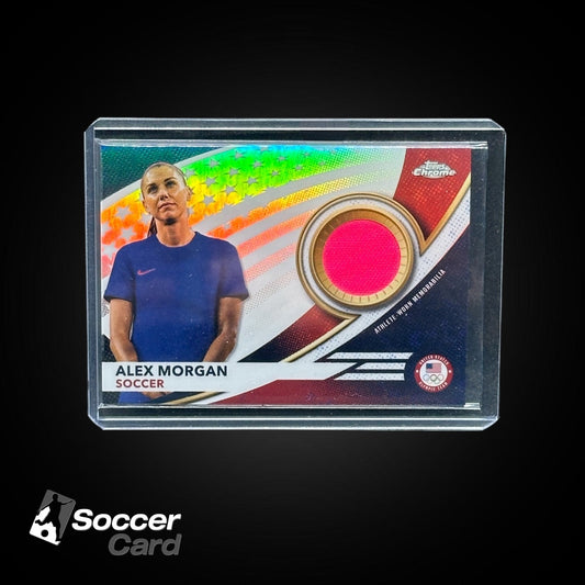 Alex Morgan Topps Chrome 2024 Player Worn