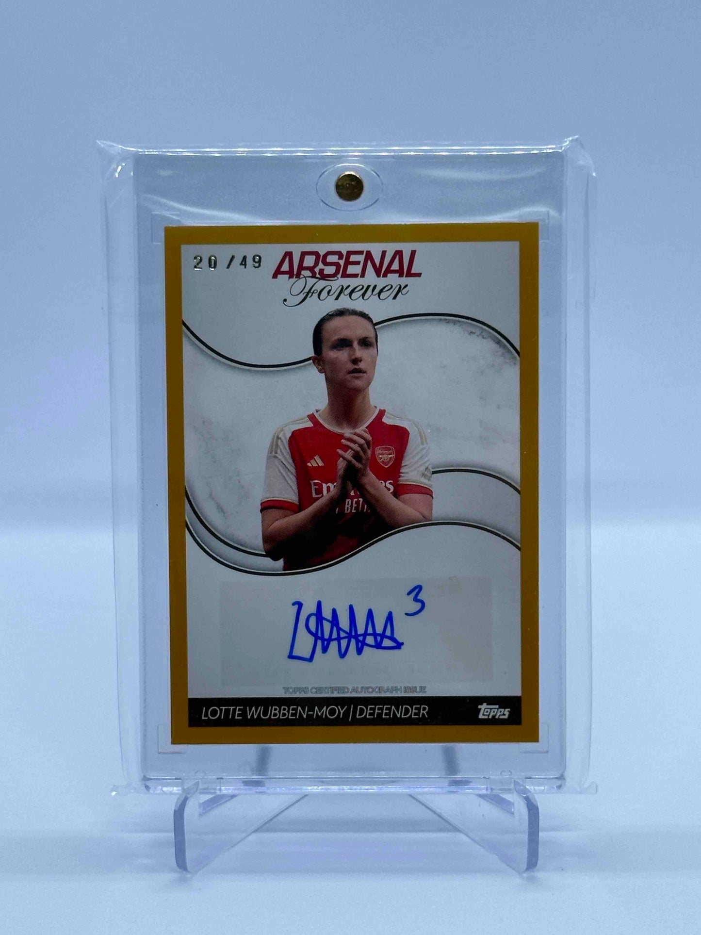 Lotte Wubben-Moy /49 Topps Arsenal Forever 2024