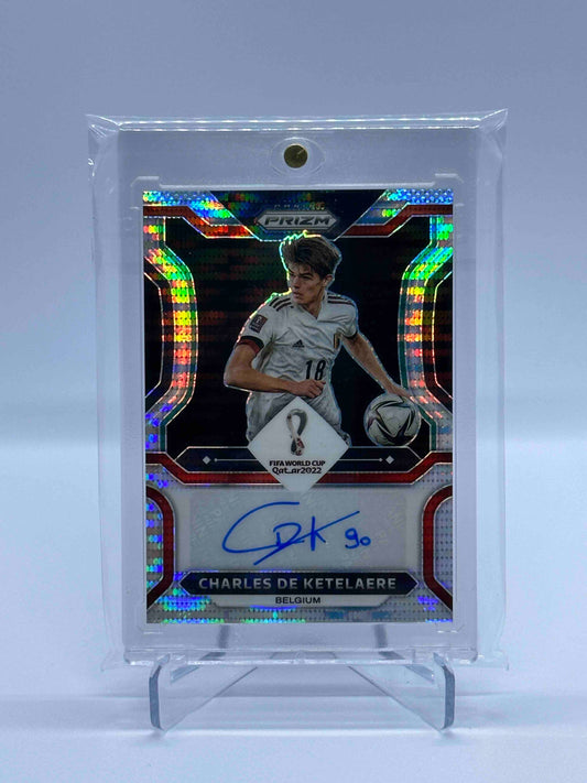 Charles De Ketelaere Panini Prizm Qatar 2022