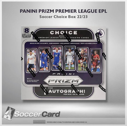 Panini Prizm Premier League EPL Soccer Choice Box 2022/2023