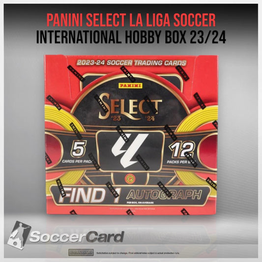 Panini Select La Liga Soccer International Hobby Box 2023/2024