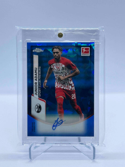 Junior Adamu Topps Chrome Sapphire Bundesliga