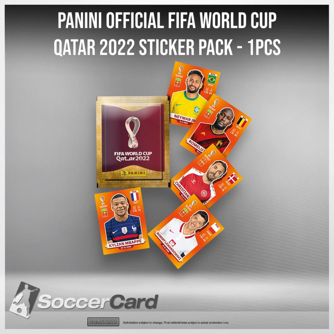 Panini Official FIFA World Cup Qatar 2022  Sticker Pack - 1 pcs